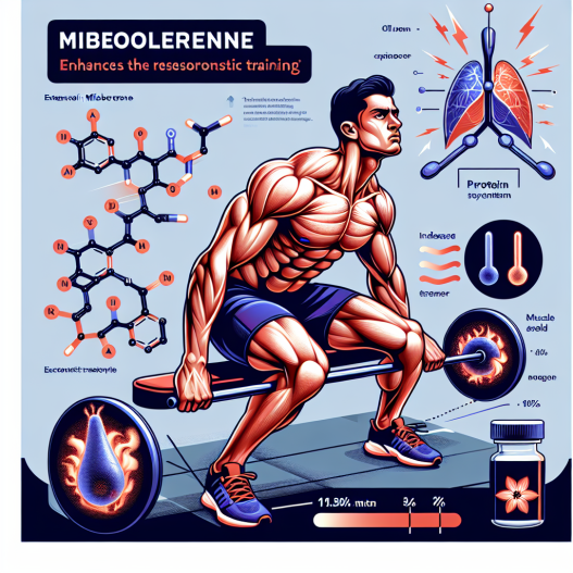 Cómo mejora Mibolerone la respuesta al entrenamiento excéntrico