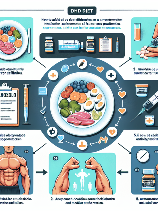 Cómo ajustar la dieta con Inyección de estanozolol para definición