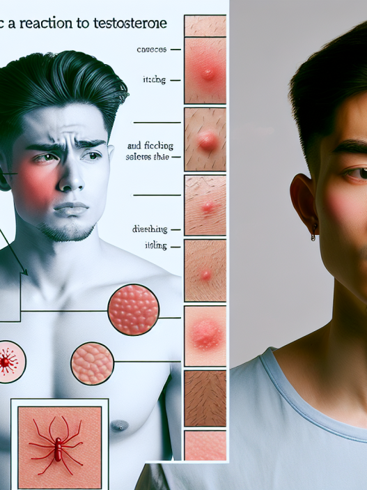 Cómo identificar una reacción alérgica leve a Testosterona