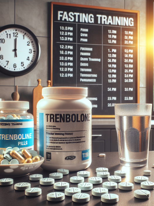 Pastillas de trembolona y entrenamiento en ayunas