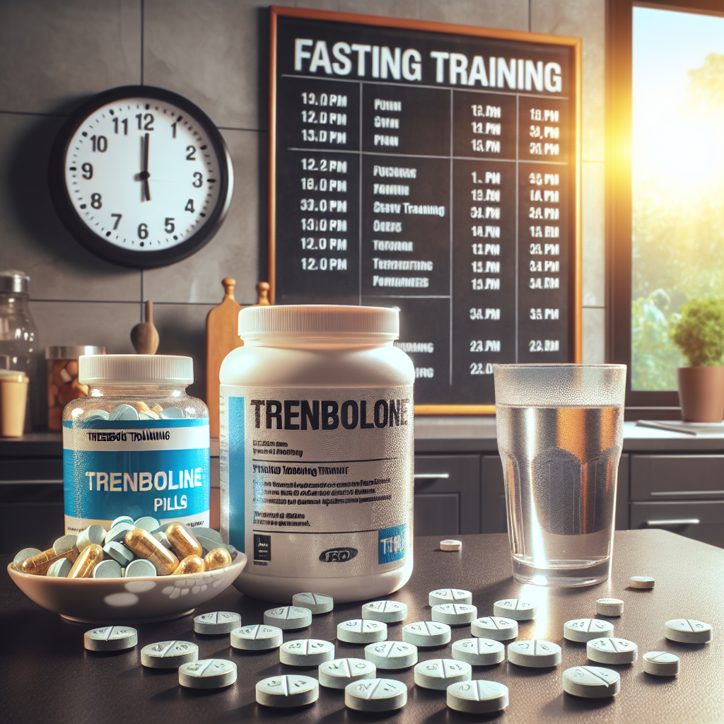 Pastillas de trembolona y entrenamiento en ayunas
