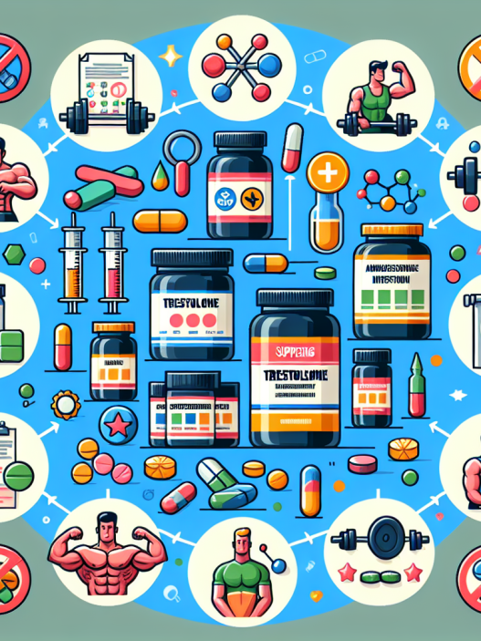 Qué tipo de suplementos no combinan bien con Trestolone
