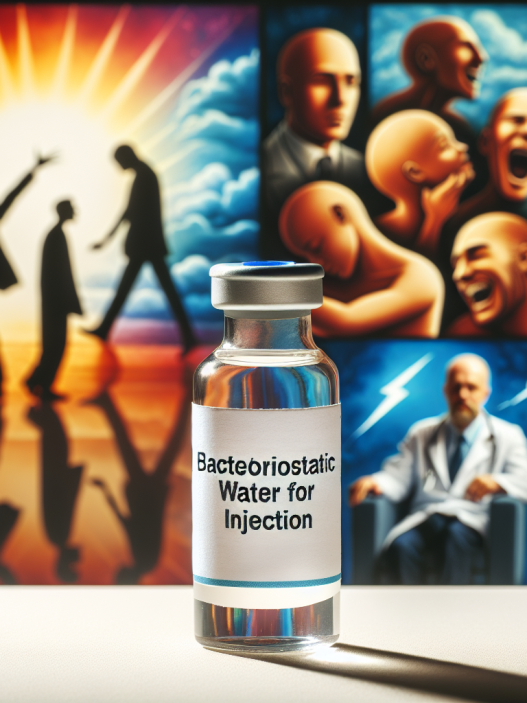Agua bacteriostática para inyección y cambios en el estado de ánimo