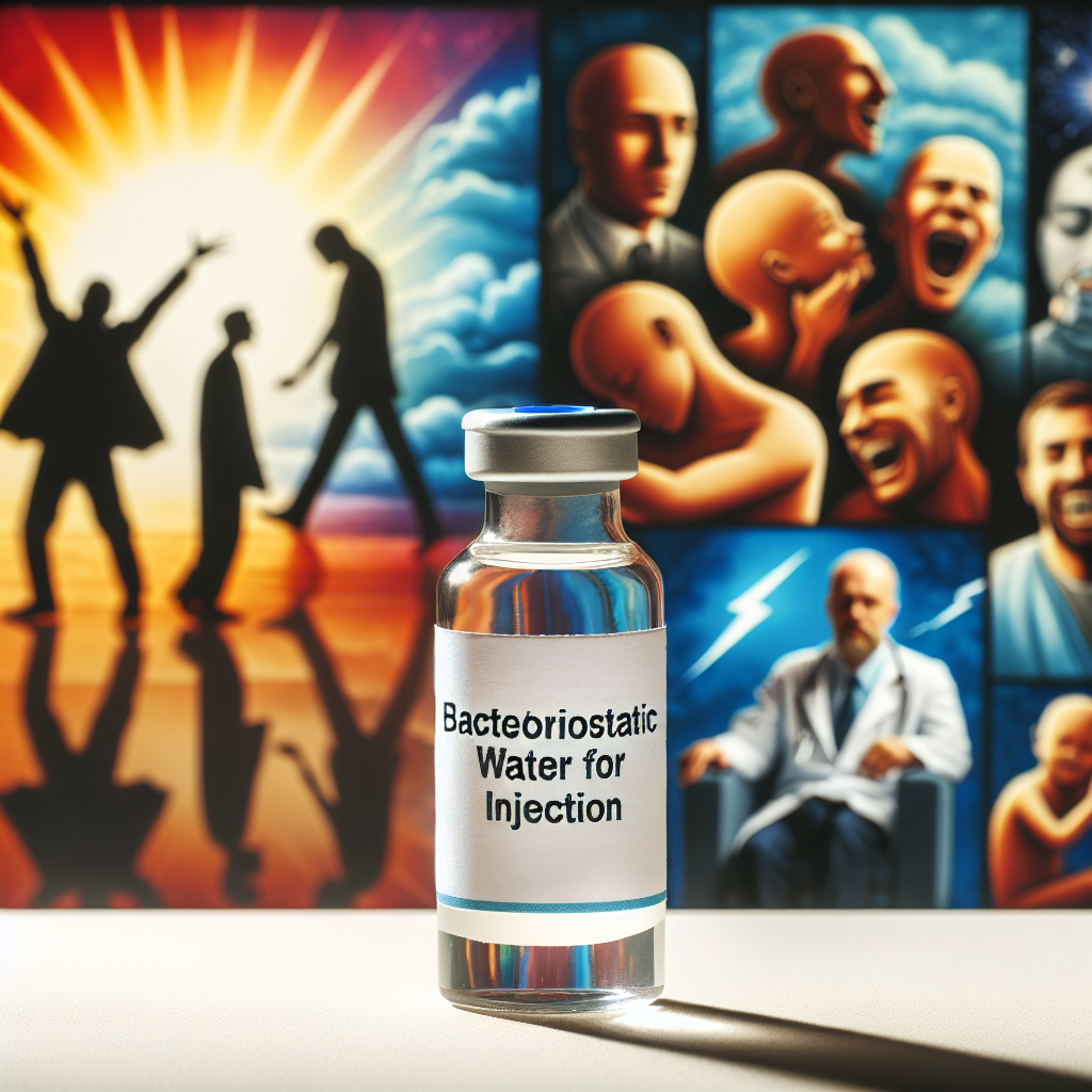 Agua bacteriostática para inyección y cambios en el estado de ánimo