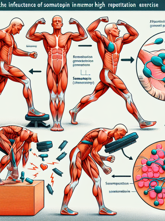 Cómo influye Somatropina en ejercicios con repeticiones altas