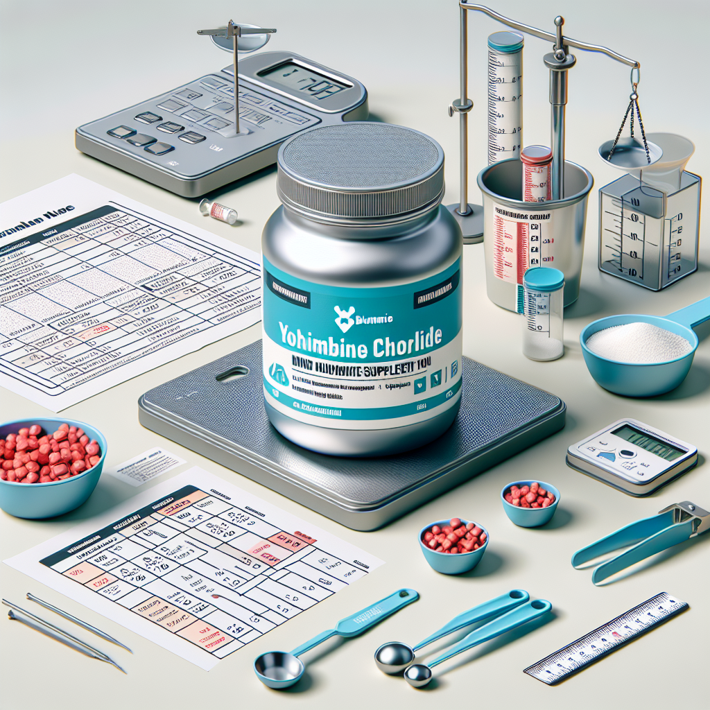 Cómo programar un mini bulk con Yohimbine chlorine