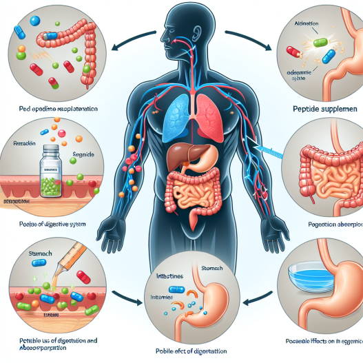 Cómo responde el sistema digestivo a Preparados de péptidos