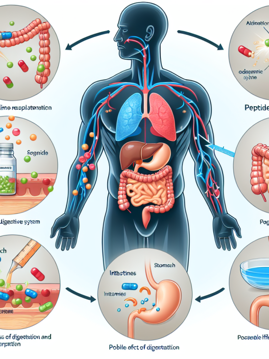 Cómo responde el sistema digestivo a Preparados de péptidos