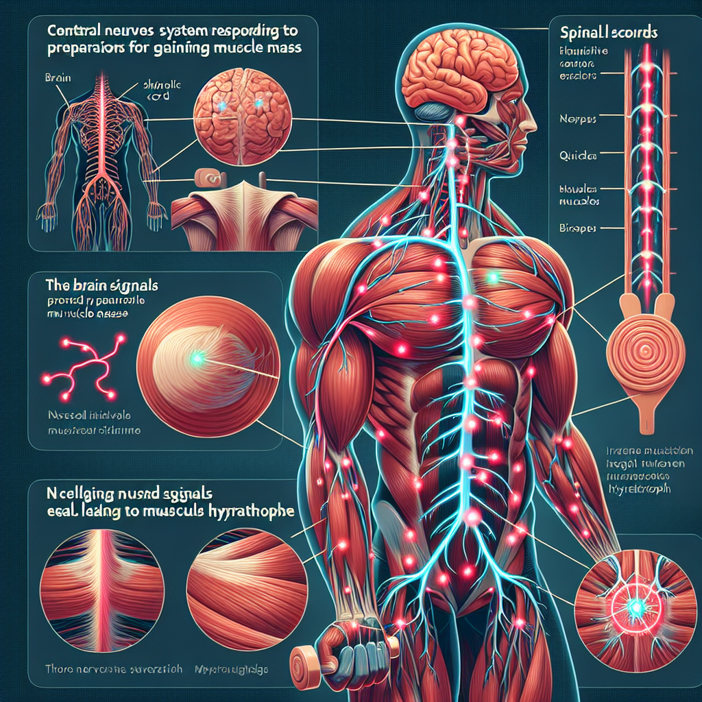 Cómo responde el sistema nervioso central a Preparativos para ganar masa muscular