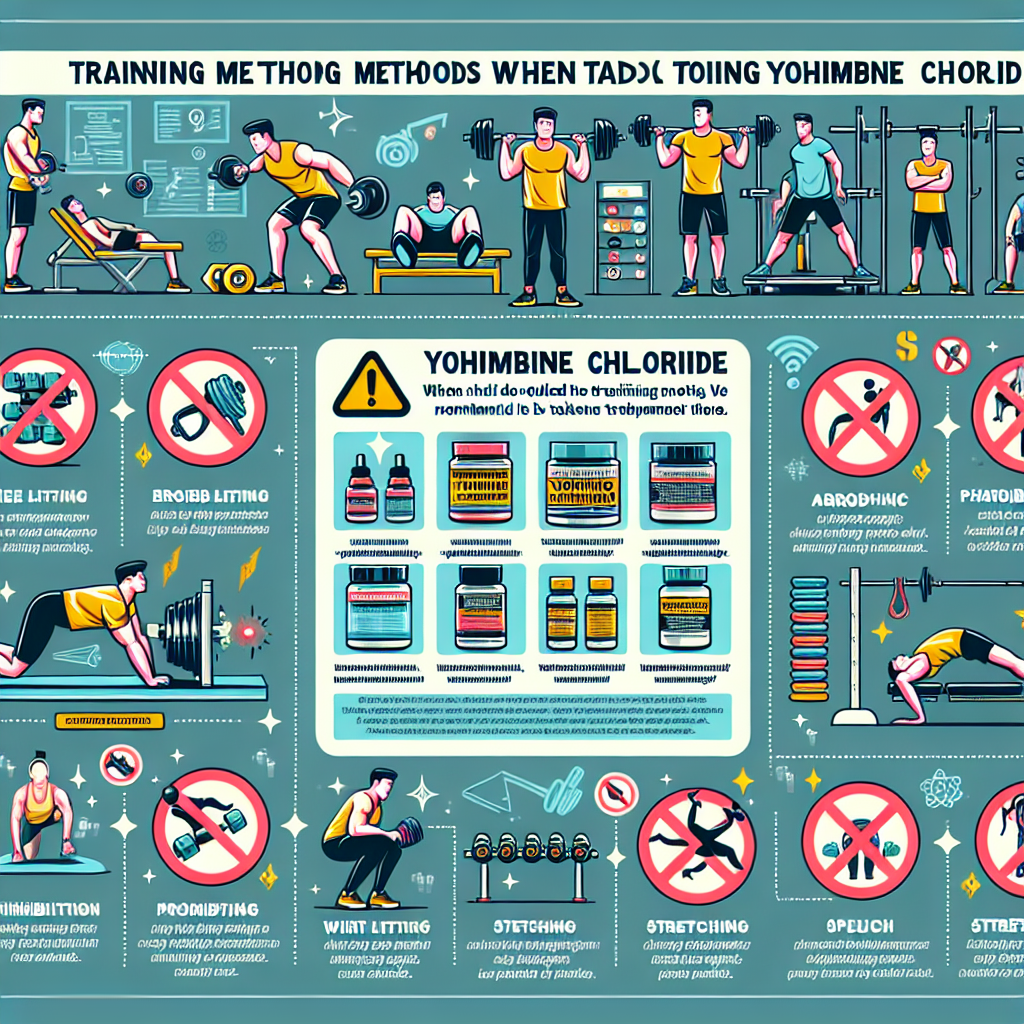 Qué formas de entrenamiento evitar con Yohimbine chlorine