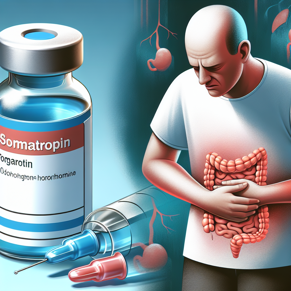 Somatropina y sensación de hinchazón abdominal