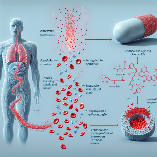 Anastrozol y aumento de glóbulos rojos