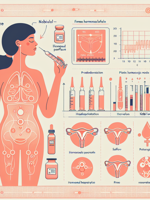 Cómo afecta Nebivolol al perfil hormonal femenino