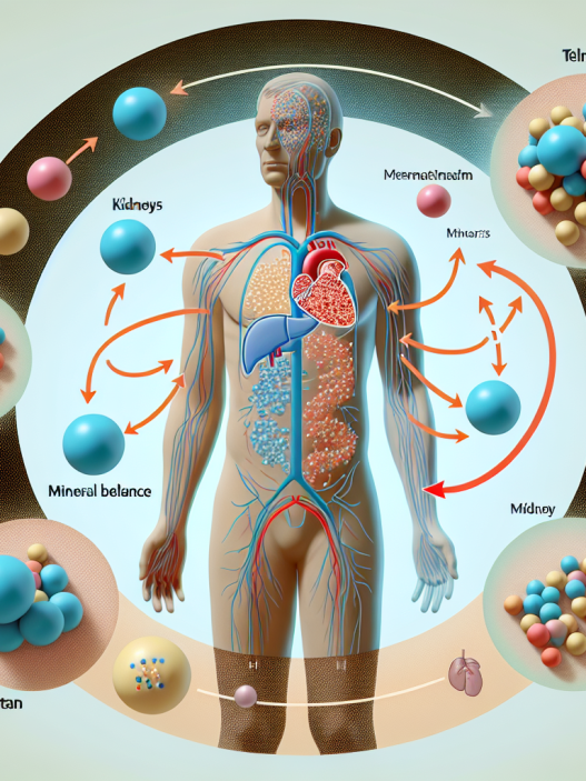 Cómo afecta Telmisartan al equilibrio mineral