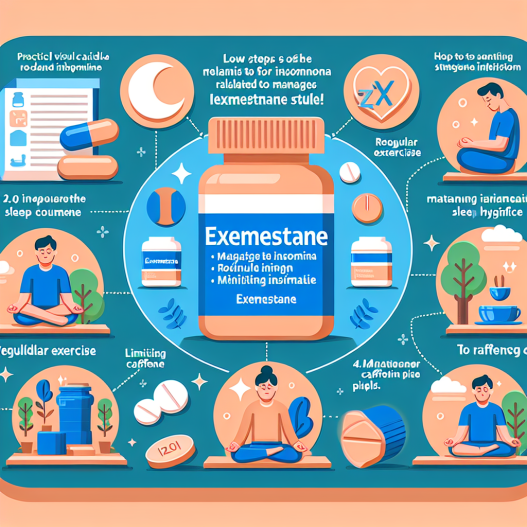 Cómo manejar el insomnio relacionado con Exemestane