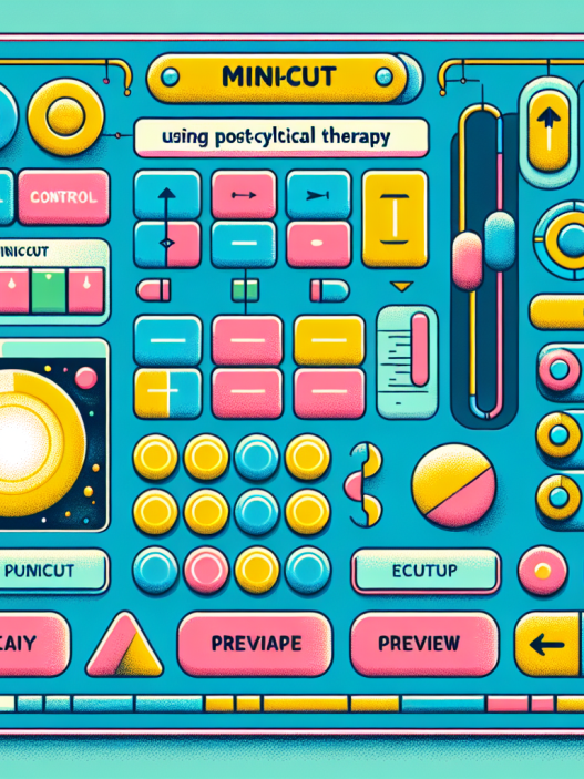 Cómo programar un minicut usando Terapia post-cíclica