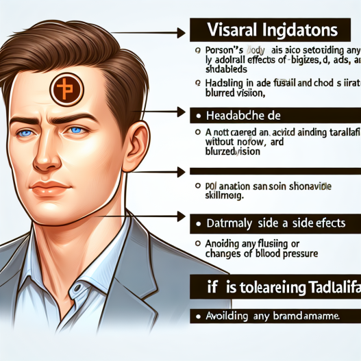 Cómo saber si tu cuerpo tolera bien Tadalafil