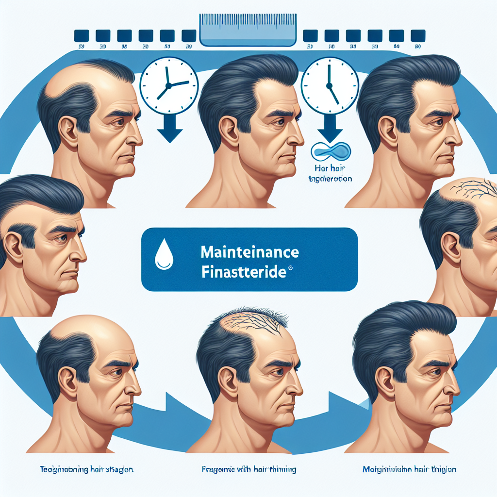 Finasteride en fases de mantenimiento