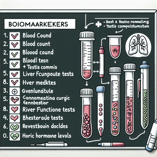 Qué biomarcadores revisar antes de usar Testis Compositum