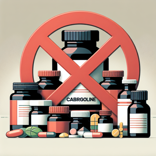 Qué suplementos no deben coincidir con Cabergolina