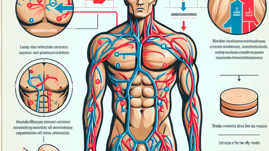 Cómo afecta Cursos de esteroides para secado y modelado corporal (aumento de masa magra) a la circulación periférica