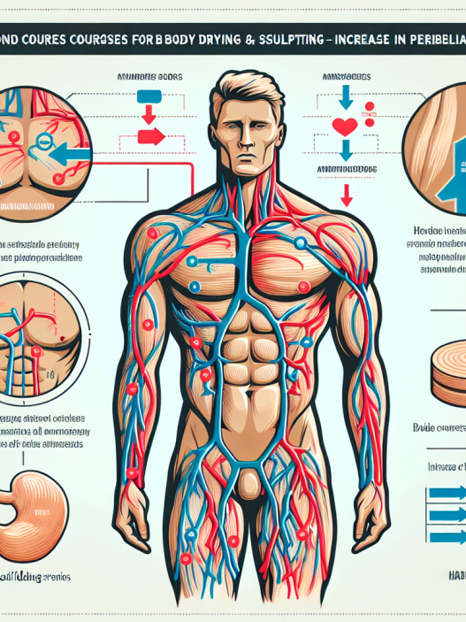 Cómo afecta Cursos de esteroides para secado y modelado corporal (aumento de masa magra) a la circulación periférica
