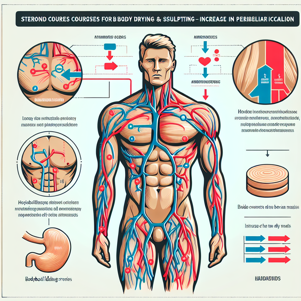 Cómo afecta Cursos de esteroides para secado y modelado corporal (aumento de masa magra) a la circulación periférica