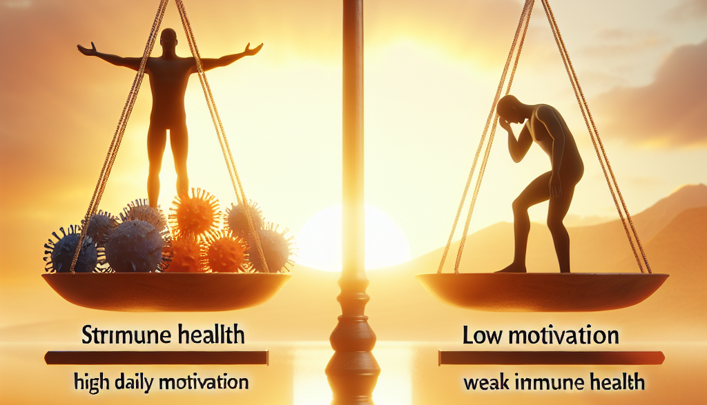 Cómo impacta Salud inmunológica en la motivación diaria