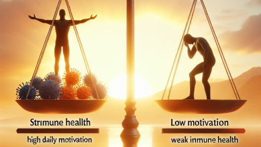 Cómo impacta Salud inmunológica en la motivación diaria
