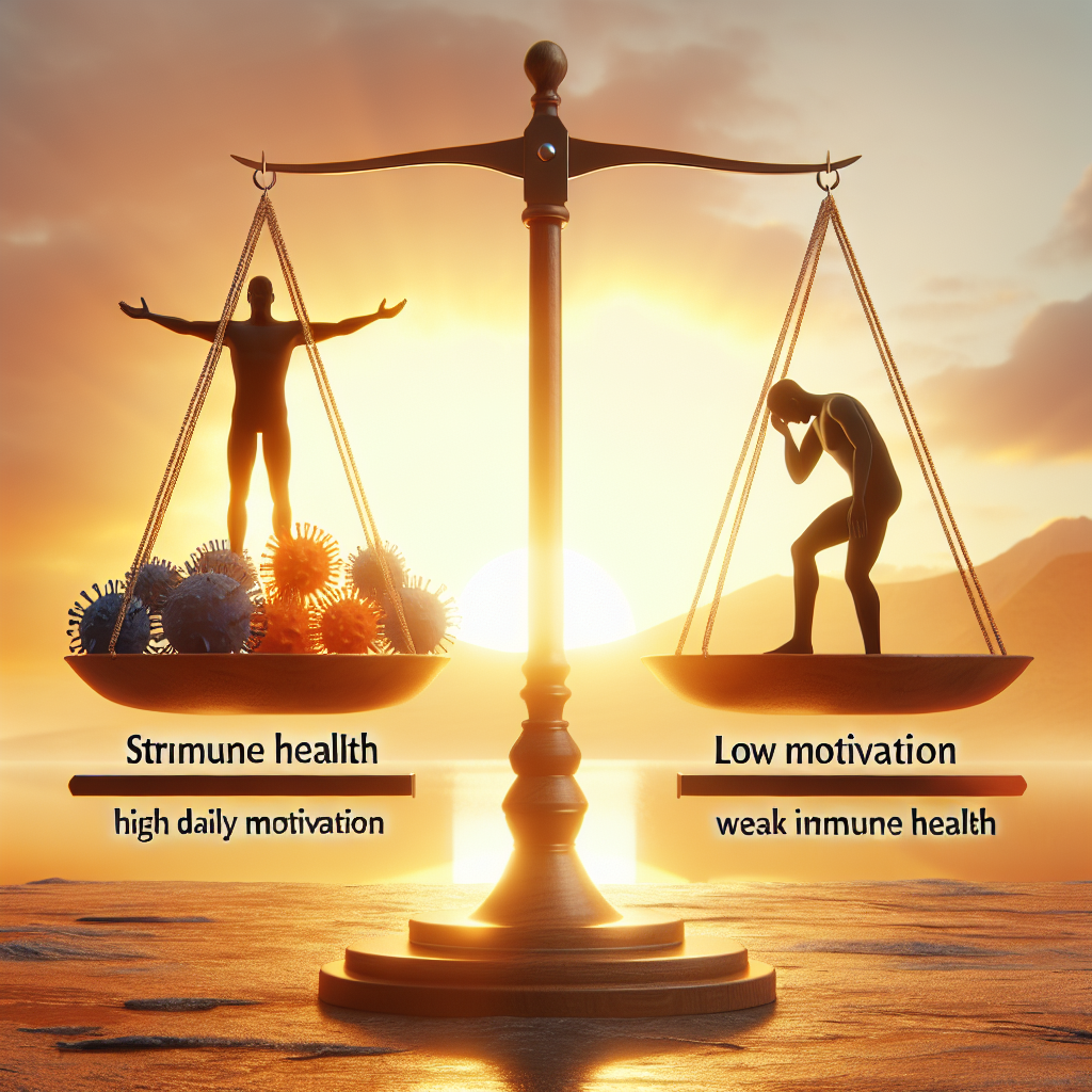 Cómo impacta Salud inmunológica en la motivación diaria