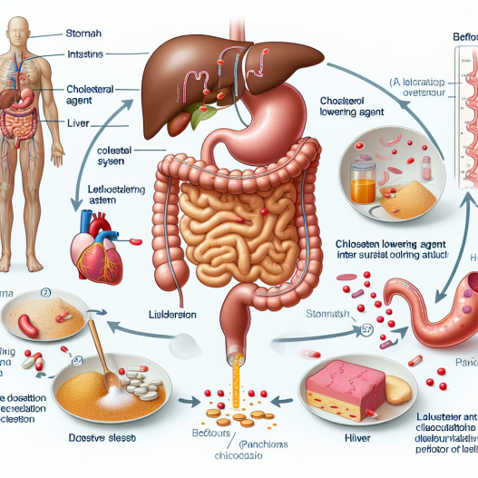 Cómo responde el sistema digestivo a Colesterol - agentes reductores