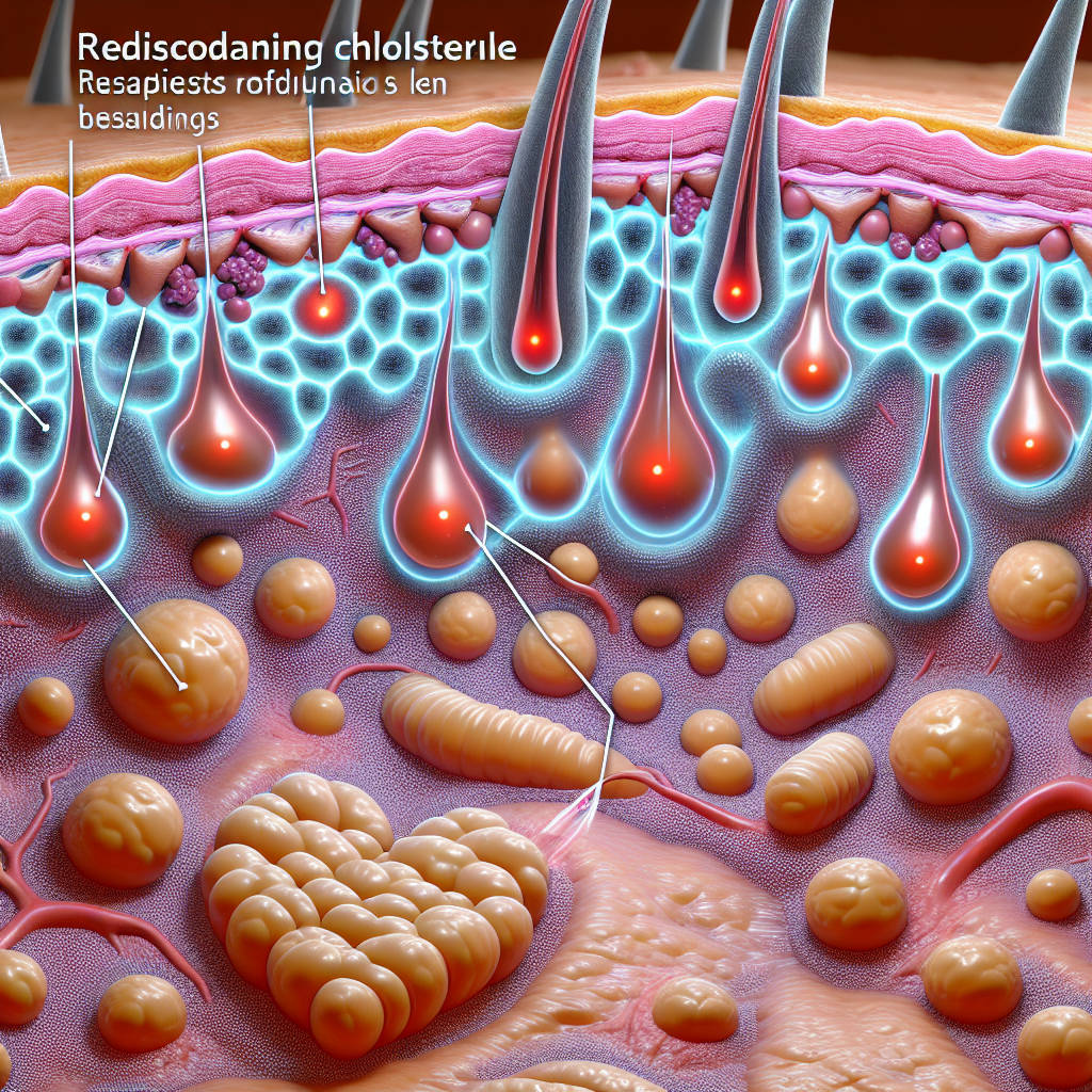 Cómo responde la piel al sudor con Colesterol - agentes reductores