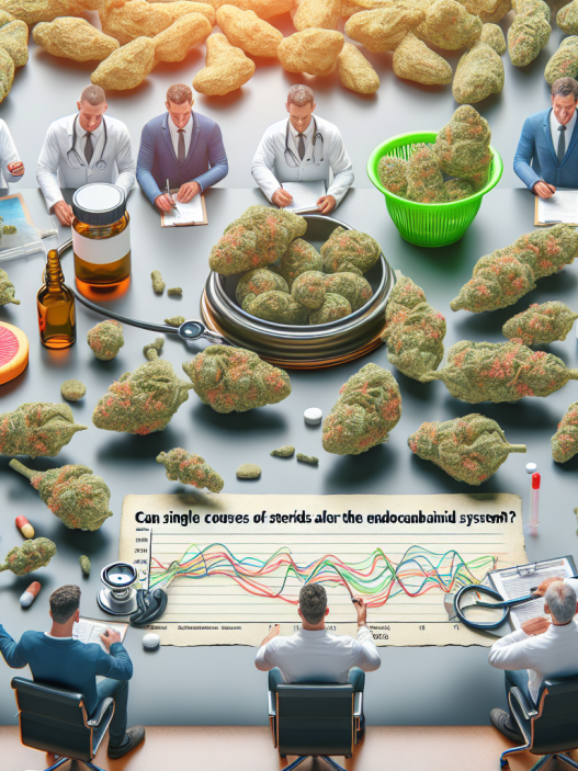¿Puede Esteroides Cursos en solitario alterar el sistema endocannabinoide?