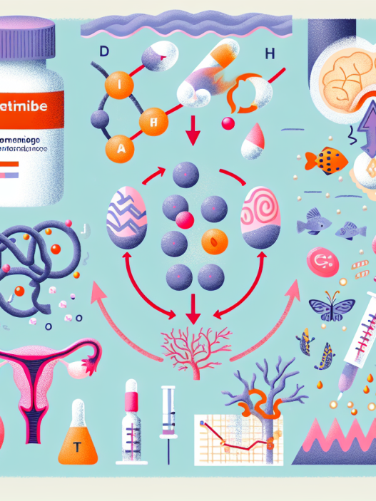 Qué cambios hormonales provoca Ezetimiba
