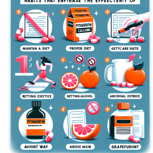 Qué hábitos mejoran la eficacia de Pitavastatina cálcica