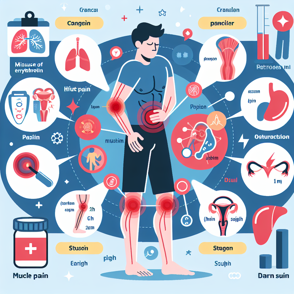 Qué tipo de dolor muscular puede indicar mal uso de Erythropoietin