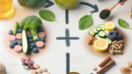 Qué tipo de suplementos no combinan bien con Limpieza y desintoxicación