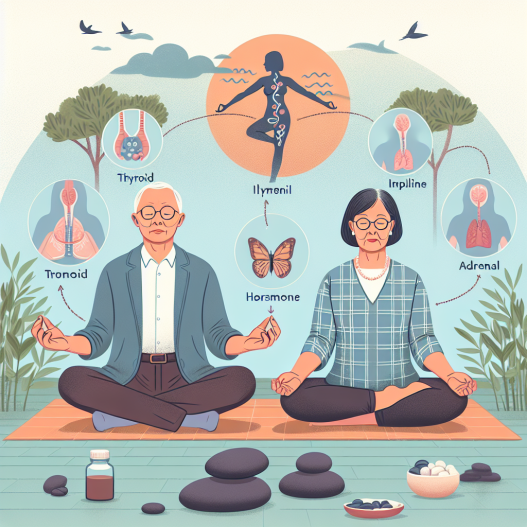 ¿Se puede usar Estrés y equilibrio hormonal en la tercera edad?