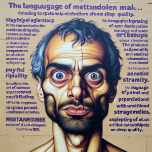 Metandienona y calidad del sueño: métricas útiles